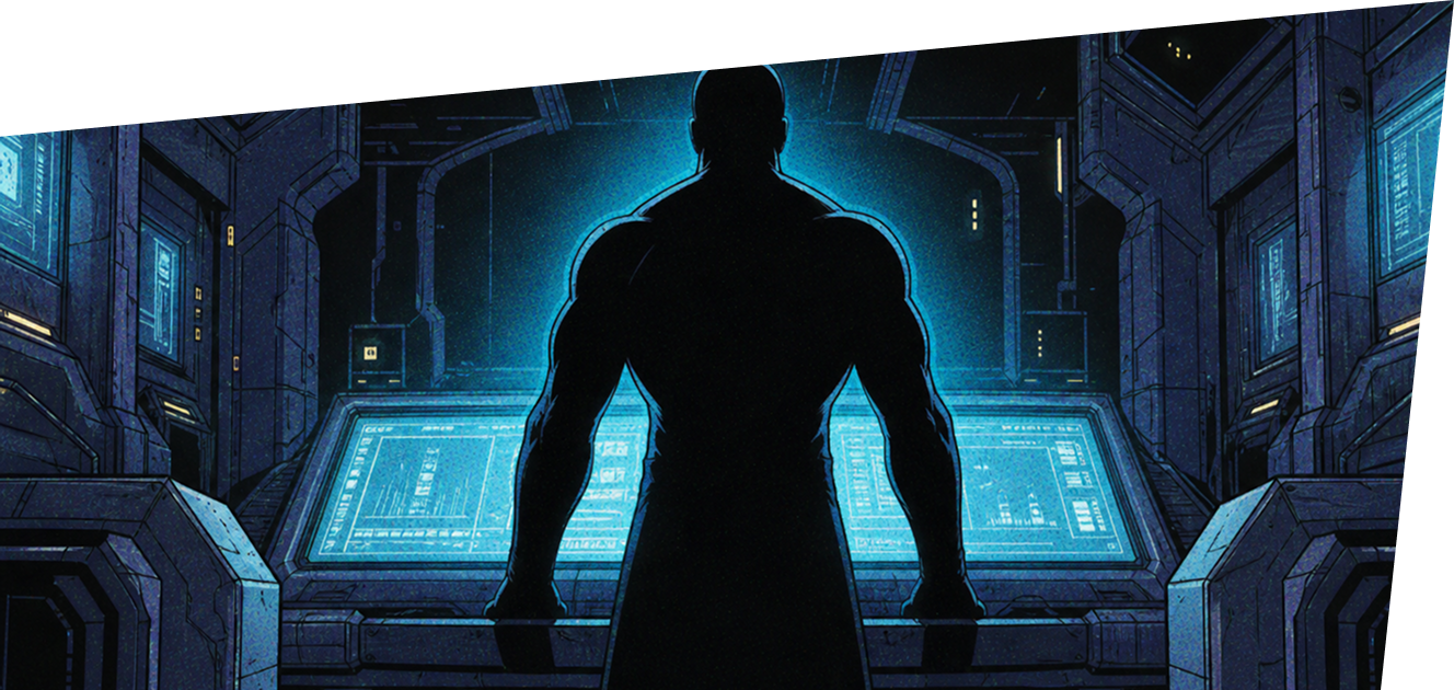 Silhouette devant une console, page 2